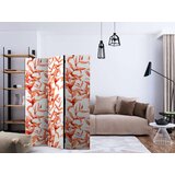  Paravan u 3 dijela - Coral Leaves [Room Dividers] 135x172 | shoptok.hr