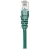 Intellinet CAT5e UTP 5m, zelen mrežni priključni patch kabel | Shoptok.si