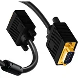 VGA kabel Full HD 1080p Dolžina 5m, Črna, (5000191800)