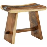 Stolica za tuširanje Prirodna 50 x 30 x 44 cm Čvrsto drvo suar | shoptok.hr