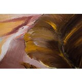 Slikana slika na platnu cvet 60x90 cm