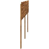 Uzglavlje s prirodnim rubom ROSTOCK Prirodna 200 cm | shoptok.hr