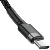 Baseus Cafule kabel pletenica USB-C PD / USB-C PD PD2.0 60W 20V 3A QC3.0 2m | Shoptok.si