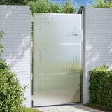  Vrtna vrata 85 x 120 cm Nehrđajući čelik Može se zaključati Cijene