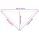  Jedro za sunce Narančasta i smeđa 2,5 x 2,5 x 3,5 m | shoptok.hr
