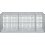  Gabion s žicom debljine 3,5 mm i mrežom 5x2,5 cm 250x100x100 cm | shoptok.hr