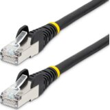 StarTech.com NLBK-50C-CAT6A-PATCH kabel za umrežavanje Crno 0,5 m S/FTP (S-STP) | shoptok.hr