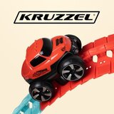 Kruzzel fleksibilna trkaća staza 4,8 m sa svjetlećim autićem, 196 dijelova | shoptok.hr