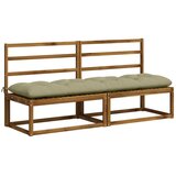  Jastučić za klupu VIANEN 100% poliester Svijetlo zelena - Svijetlo zelena 200 x 50 x 12 cm | shoptok.hr