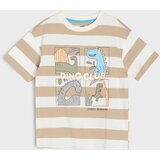 Sinsay Pamučna oversize majica s printom dinosaura | shoptok.hr