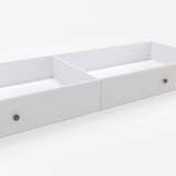 MID.YOU Posteljni Predal Clemence, Bela, 200 Cm | Shoptok.si