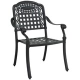  Set od 4 Crna Lijevani aluminij Srednji Dekorativni umetci | shoptok.hr