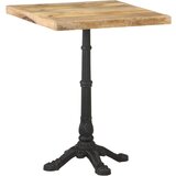  The Living Store Bistro miza 60x60x77 cm robusten mangov les - Bistro Miza, (21449135) | Shoptok.si