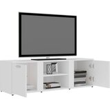 TV ormarić bijeli 120 x 34 x 37 cm od konstruiranog drva | Eponuda.ba