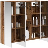  Kupaonski ormar s ogledalom Staro drvo 73.5 x 15.5 x 70 cm | shoptok.hr