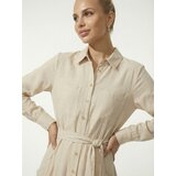 Sinsay Košulja-haljina od viskoze s mješavinom lana | shoptok.hr