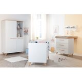 Roba Bijela dječja gardeu dekoru hrasta 52x180x180 cm Léon – | shoptok.hr