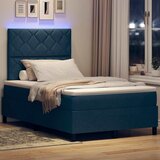  s opruga kutije s LED trakama Plava 120 x 190 cm tkanina | shoptok.hr