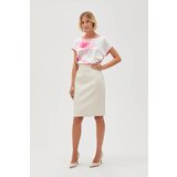 Marisse Women's Skirt L-Sc-4606 L.Beige | ePonuda.com