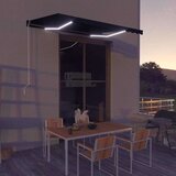  Tenda na ručno uvlačenje s LED svjetlima 350 x 250 cm antracit Cijene