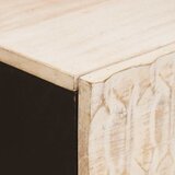  Kreveta Finš bijelog pranja 80 x 33 x 75 cm Čvrsto drvo manga | shoptok.hr