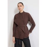 Trendyol Modest Ženska košulja Tctss26Tg00010, Smeđa u