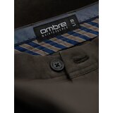 Ombre Classic men's softly textured chino pants - khaki | Shoptok.si