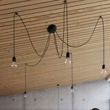  Zidna lampa EDISON crna | shoptok.hr