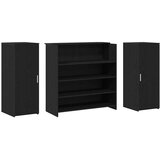  Recepcijski stol Crni hrast 180x50x103,5 cm Inženirsko drvo | Eponuda.ba
