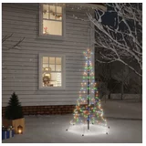  Božično drevo s konico 200 barvnih LED diod 180 cm
