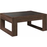  Stolić s beskonačnim LED svjetlima boja hrasta 70x53x30 cm | Eponuda.ba