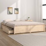 The Living Store Posteljni okvir s predali 135x190 cm - Posteljni Okvir, (21529867) | Shoptok.si