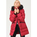 Dewberry Z6763 LADIES COAT-BURGUNDY | Shoptok.si