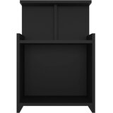  Noćni ormarić crni 40 x 35 x 60 cm od konstruiranog drva | shoptok.hr