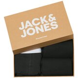 Jack & Jones Boksarice 'JACORDINARY' svetlo siva / črna / bela | Shoptok.si