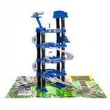Lean_Toys Policijsko štirinadstropno parkirišče 1:64 Vozila Zvok svetlobe | Shoptok.si
