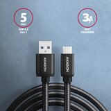 Axagon kabel usb-c na usb-a 3.2 2m | Shoptok.si