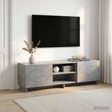  TV stalak 140 x 34,5 x 40 cm Betonska siva Konstruirano drvo | shoptok.hr