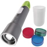 Emos Ročna polnilna LED svetilka, 600 lm, 1 200 mAh, kovinska Cene