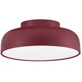 Nova Luce Bordo rdeča aluminijasta LED zatemnitvena stropna svetilka Noelia – Cene
