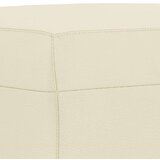  3-dijelni set sofa s jastucima krem od umjetne kože | shoptok.hr