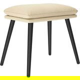  Stolček za noge krem 45x29,5x35 cm blago, (20772432) | Shoptok.si