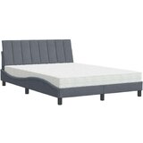  Krevet s madracem tamnosivi 120 x 200 cm baršunasti | shoptok.hr