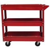 3 140157 Workshop Tool Trolleys with Shelves 2 pcs | shoptok.hr