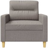  Fotelja smeđesiva 60 cm od tkanine | shoptok.hr
