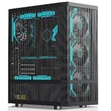 StarSolution Kuciste Stars Solution B01 Crno, Metal Mesh, 4x 12cm ARGB Cene