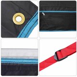  Vreća za spremanje s pohranom Crna i Plava 98 x 47 cm oxford | shoptok.hr