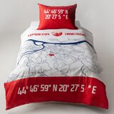 Gusenica Krevetski set crvena zvezda mapa grada | Eponuda.com