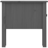  Bočni stolić sivi 50x50x49 cm od masivne borovine | shoptok.hr