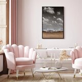  Slika - Sky Wave (1 Part) Vertical 40x60 U crnom drvenom okviru | shoptok.hr